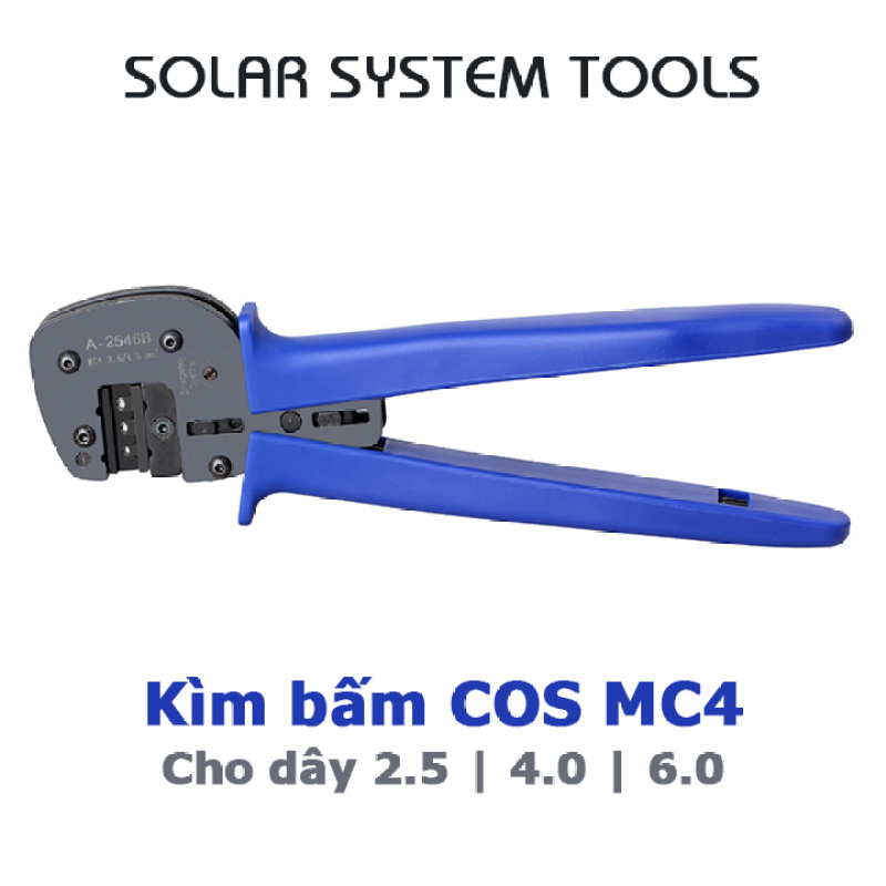 Kìm bấm cos MC4 chuyên dụng cho hệ thống điện năng lượng mặt trời