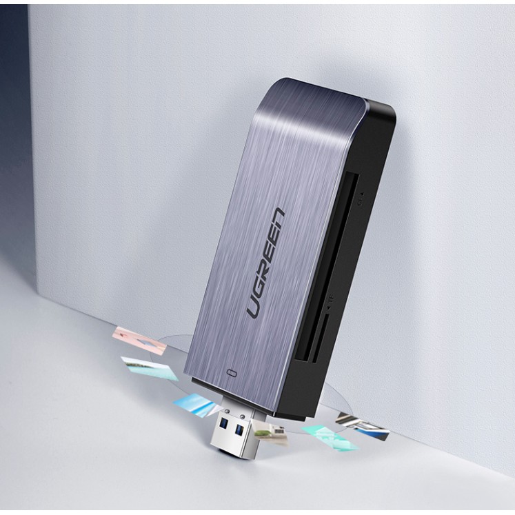 Đầu Đọc Thẻ Nhớ Đa Năng Chuẩn Usb 3.0 Ugreen 50541 - Sd Tf Cf Ms