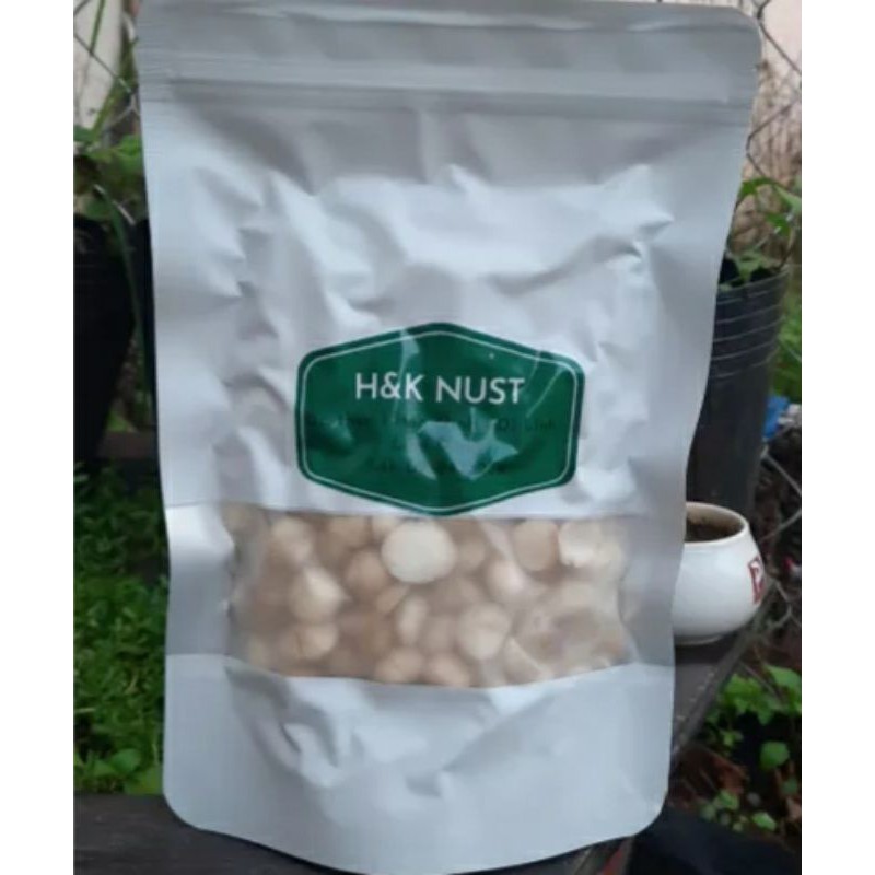 nhân macca Lâm Đồng Organic đã sấy chín [ loại bể]