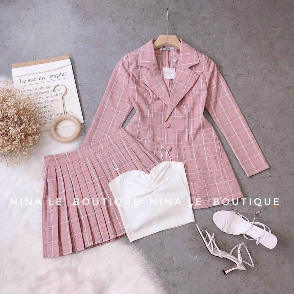 SÉT VETS ĐÙI (KÈM ÁO COTTON) CỰC XINH ĐẸP DỰ TIỆC&CÔNG