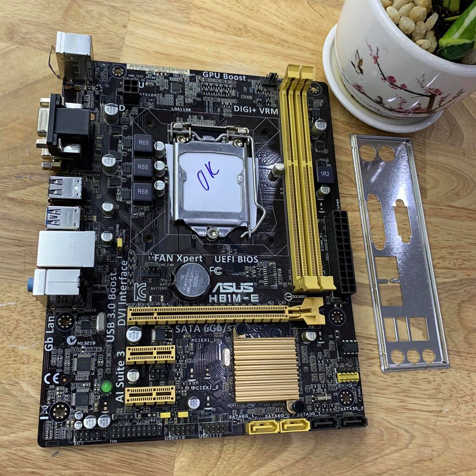 MAINBOARD ASUS H81M-K/E/D SOCKET 1150 ZIN ĐẸP