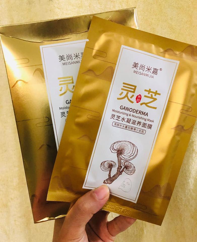 [HCM]{COMBO 2 MẶT NẠ }GADO MẶT NẠ MEISANMIJIA NẤM LINH CHI GANODERMA