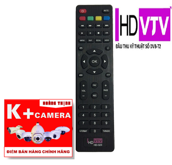 [HCM]Điều khiển Remote đầu DVB T2 Hùng Việt
