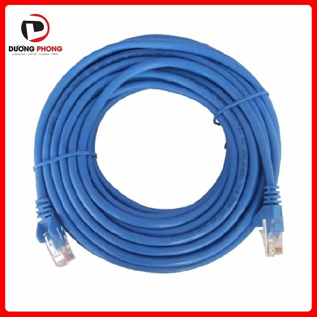 Dây cáp mạng Cat 6 VSP bấm sẵn 2 đầu 10m (xanh)
