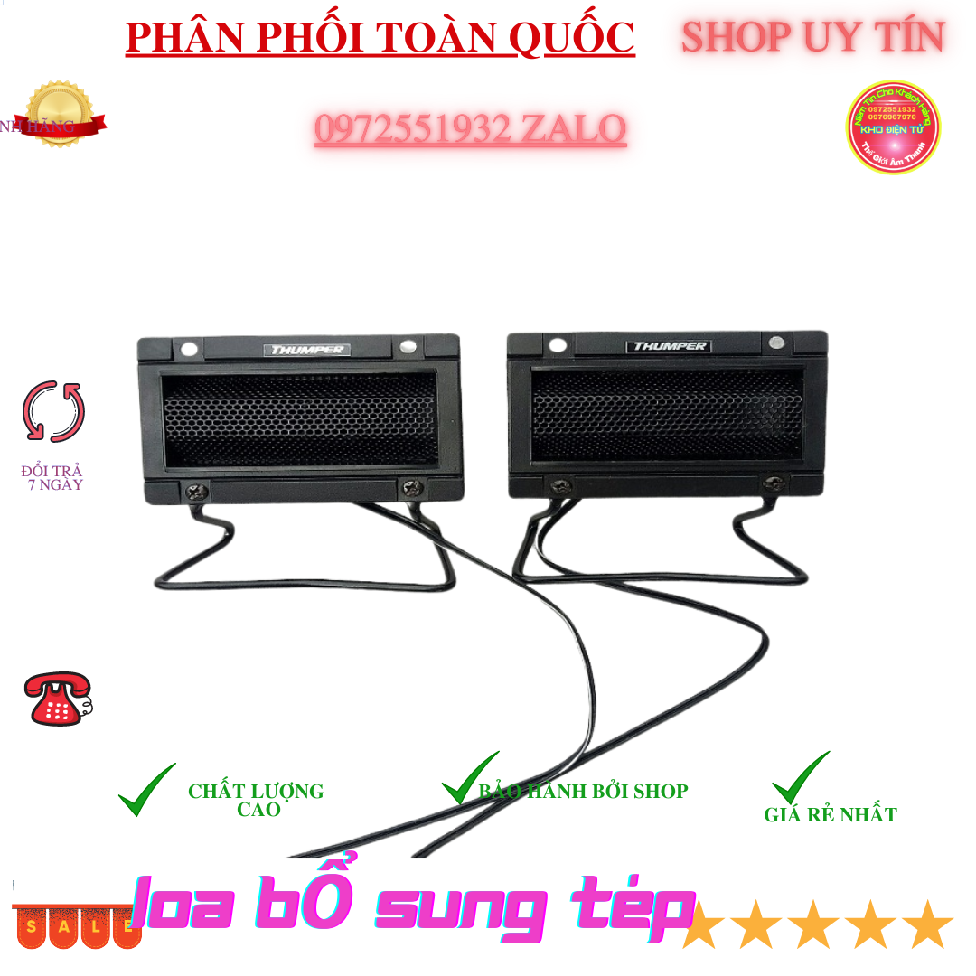 Đôi loa siêu treble đẻ rời - giá 2 chiếc