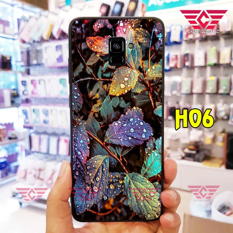 Ốp lưng samung J6, J6 PLUS, A6, A6 PLUS, A8, A8 PLUS hoa lá 2022 cực đẹp