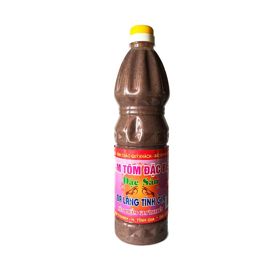 Mắm tôm Thanh Hóa ngon 1 chai 1kg