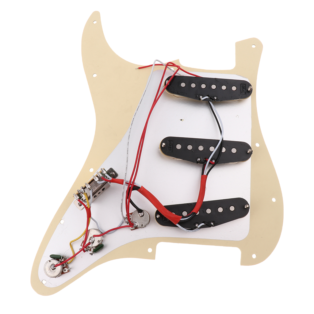 Bộ Pickguard Alnico V Được Nạp Với Núm Cho Accs Guitar Điện