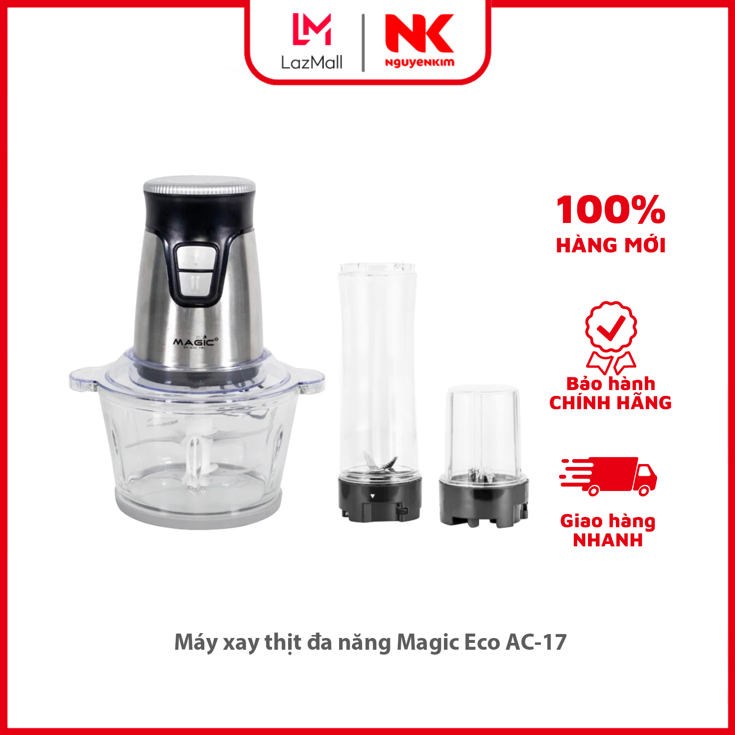 Máy xay thịt đa năng magic eco ac-17