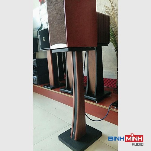 Chân loa gỗ bookshelf thân cong cao 90cm