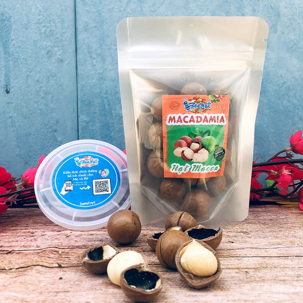 [100G] Hạt Macca (Có Tặng Dụng Cụ Tách Vỏ) - Hạt To, Đều - Chất Lượng Macca Úc