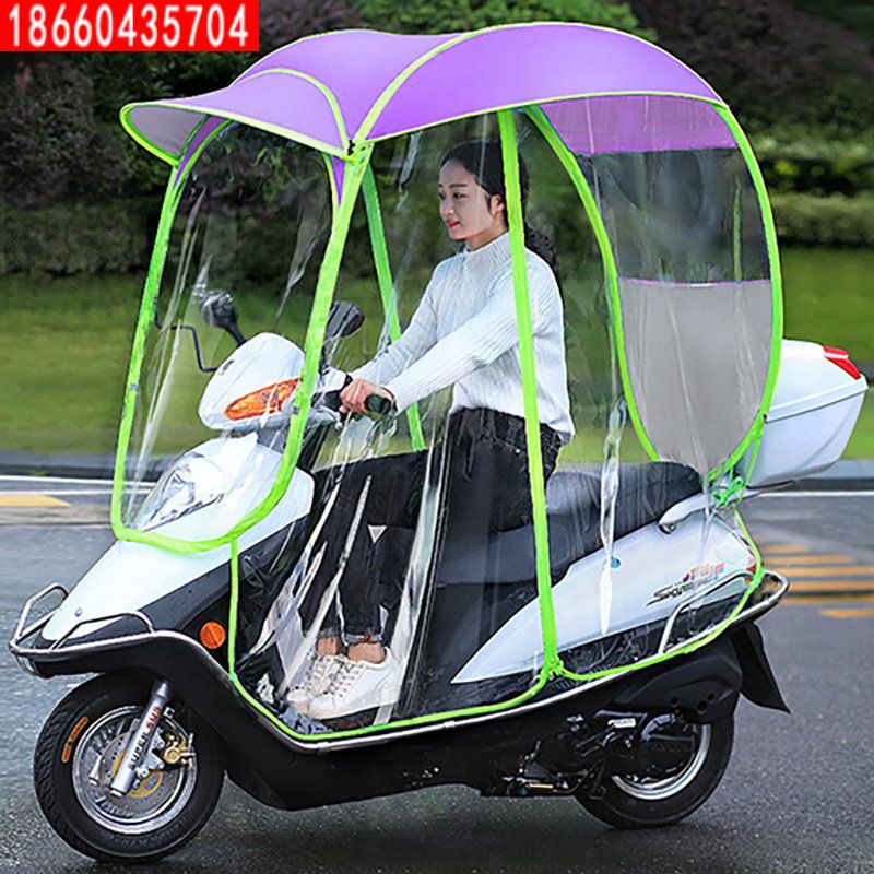 Bạt phủ xe máy đi mưa