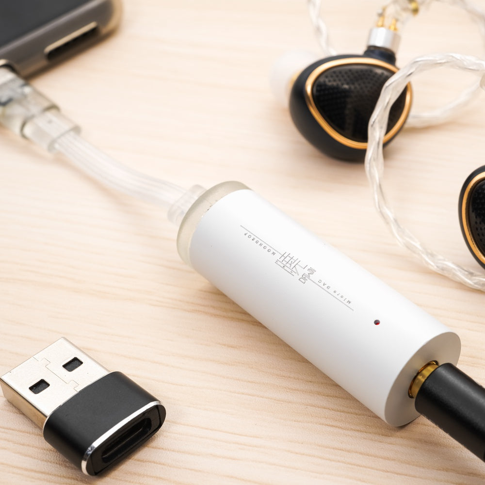 [NC] DAC/AMP MOONDROP DAWN | Type C | DAC CS43131 | Cáp chuyển đổi âm thanh | Dongle