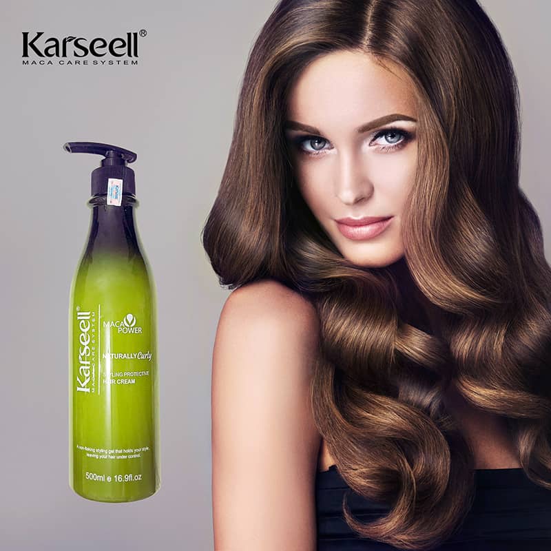 [CHÍNH HÃNG 100%] Gel bóp tóc uốn xoăn Karseell Naturally Curly 500ml