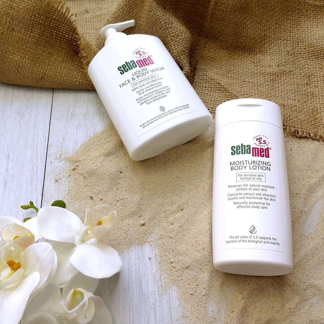 Sebamed pH5.5 Liquid Face Body Wash 300ml