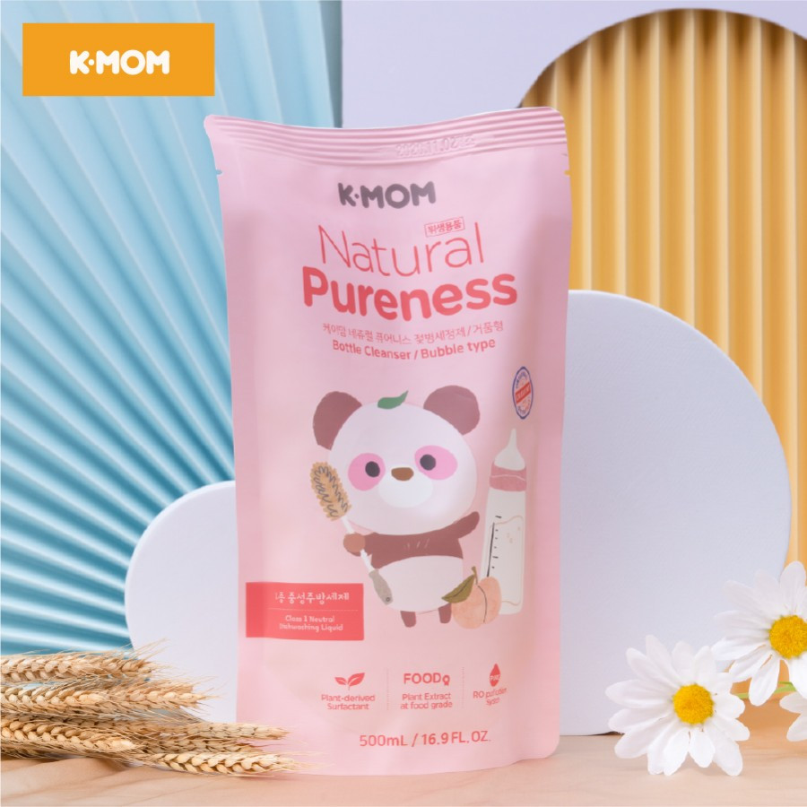 K-MOM nước rửa bình sữa và rau củ cho bé 500ml