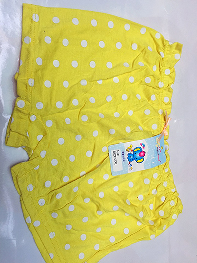 [HCM]Set 5 quần chíp đùi chấm bi cho bé gái