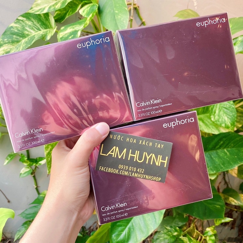 [ CHÍNH HÃNG] Nước hoa nữ CK EUPHORIA for woman 100ml