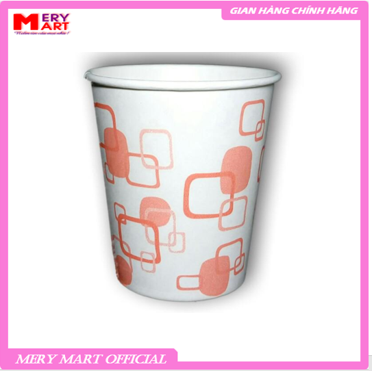Ly Giấy Hàn Quốc 7OZ - Combo 100 Chiếc