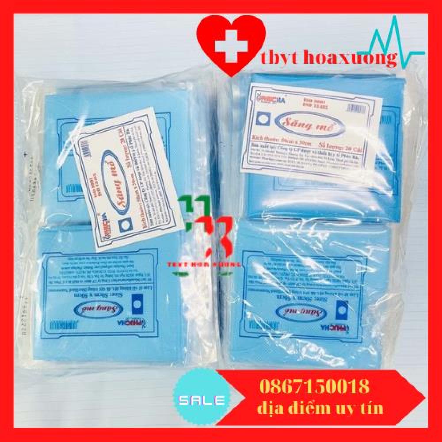 [Bán lẻ từng chiếc] sǎng mổ y tế sử dụng một lần trong phẫu thuật