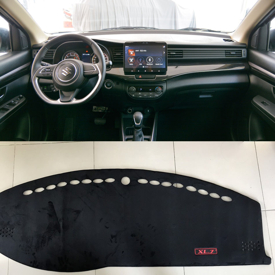 Thảm Taplo ô Tô Suzuki XL7 3 Lớp Loại 1 Chống Nóng SX Việt Nam Chất Liệu Nhung Mịn Chống Trượt