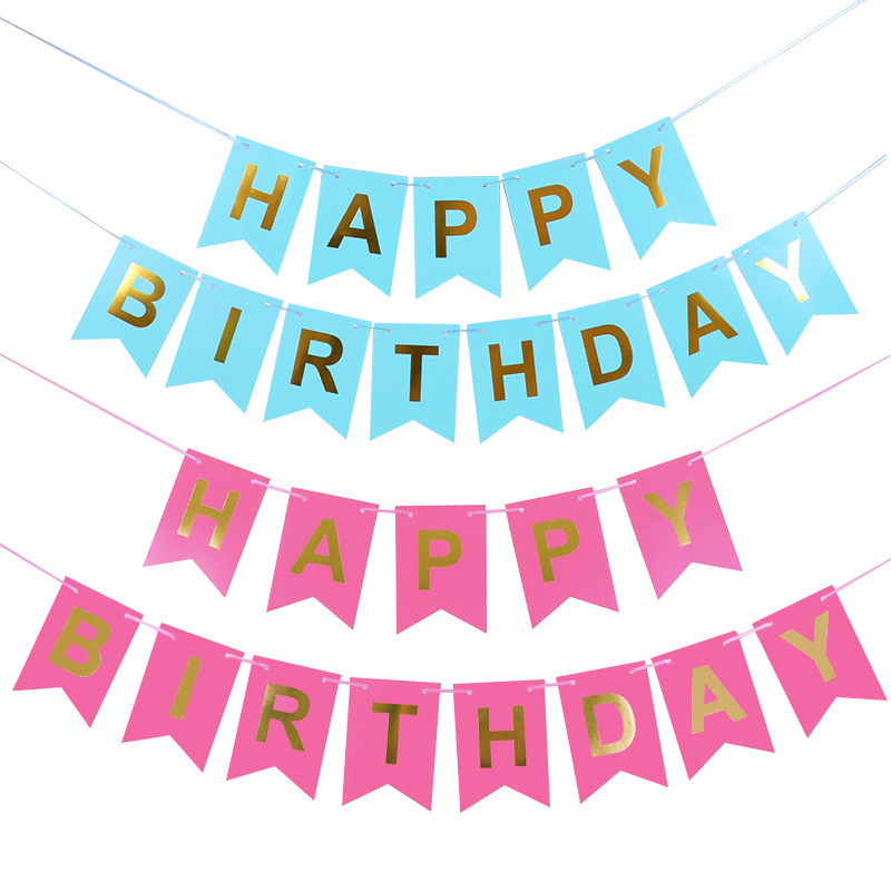 Dây Cờ Treo Happy Birthday