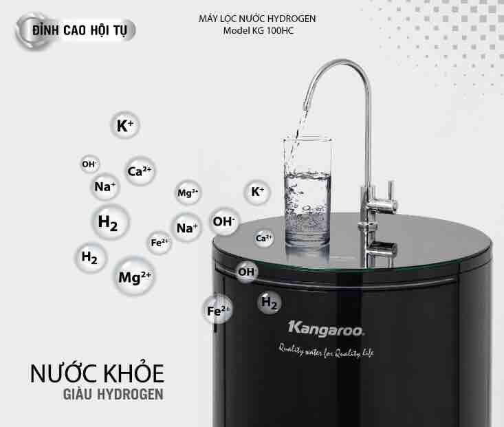 [HCM]Máy lọc nước Kangaroo Hydrogen KG100HC