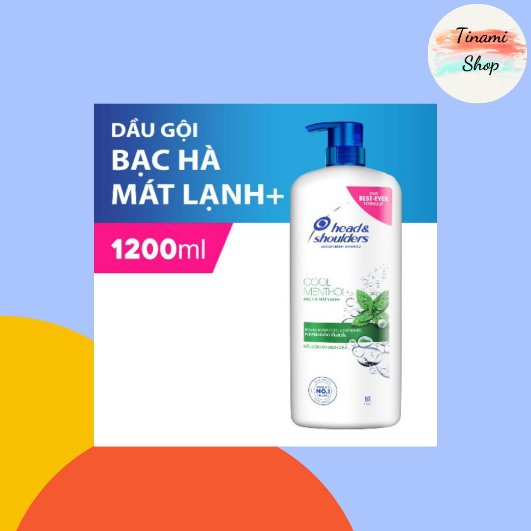 Dầu Gội HEAD & SHOULDERS Chai 1200ml