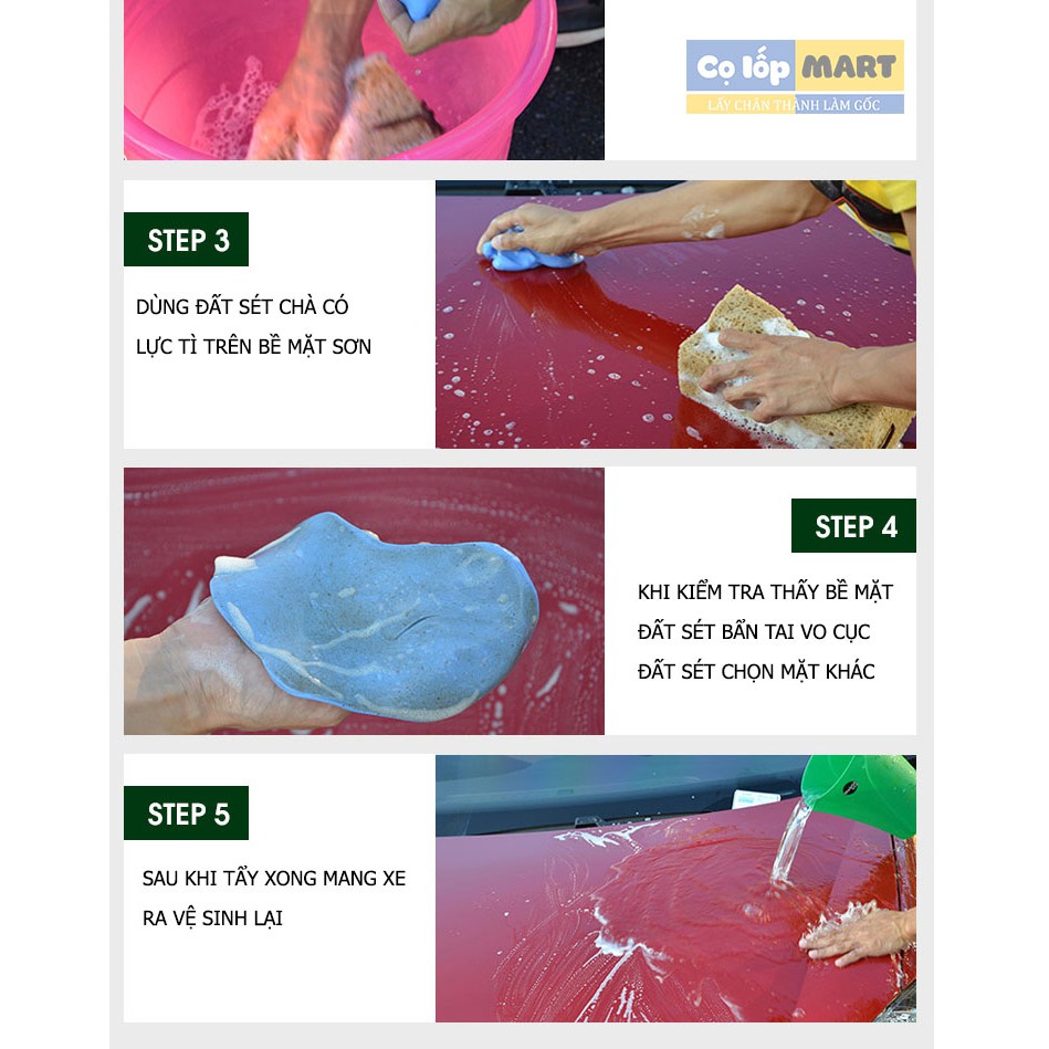 Đất Sét Tẩy Bụi Sơn Nhật Bản Joybond Clay Bar