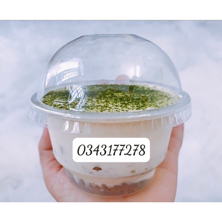 [HCM]Ly PP nắp cầu lùn 250ml /bao 50 ly + nắp