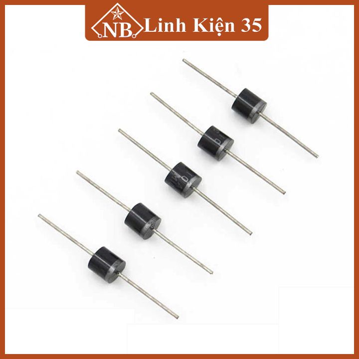 Diode 6A10 dòng 6A điện áp 1000V chân cắm (DIP)