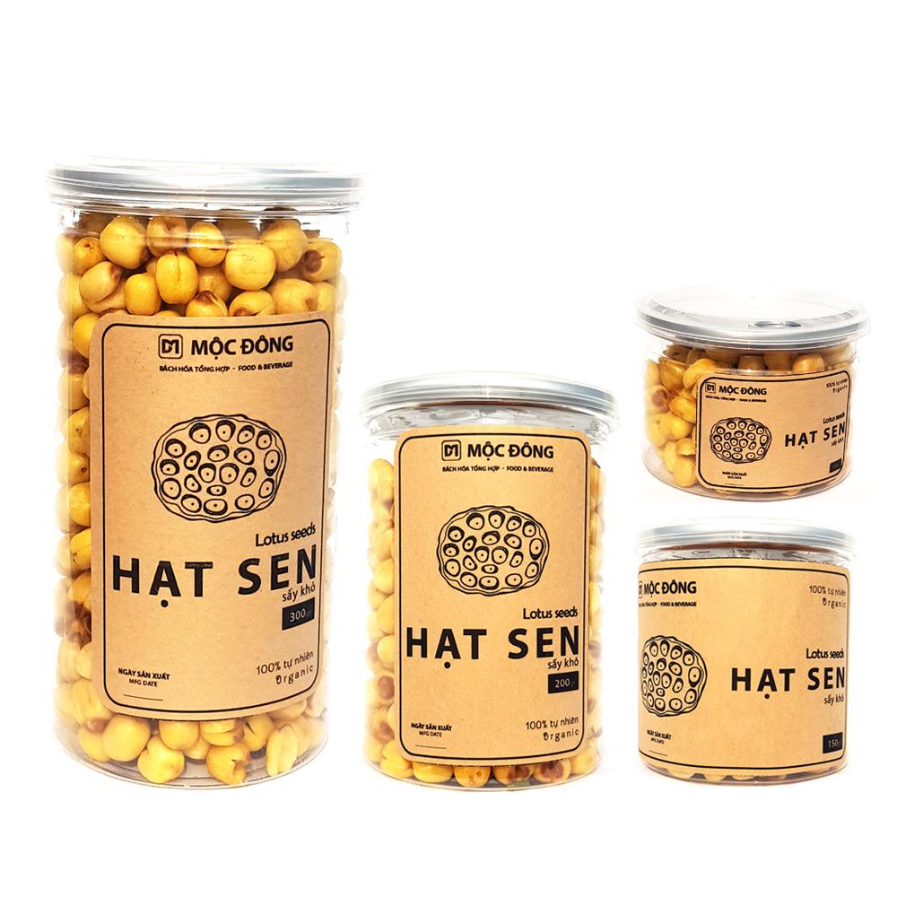 [Quà tặng Tết] Hạt sen sấy khô hộp 300gr
