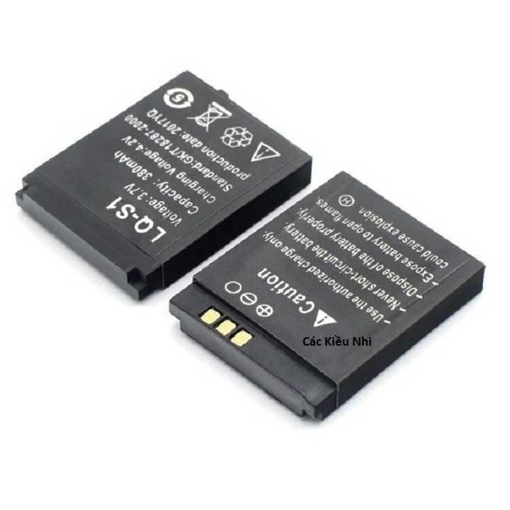 PIN ĐỒNG HỒ THÔNG MINH A1 - DZ09 - GT08...