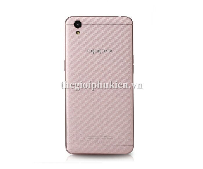 Miếng dán vân carbon, các bon mặt lưng cho oppo a37 neo 9
