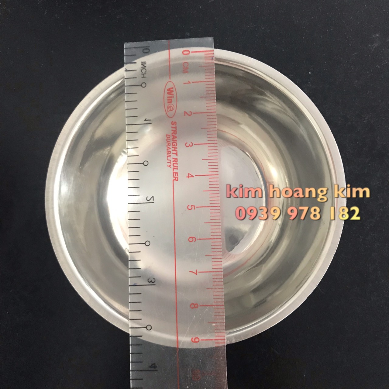 Chén inox số 2 (chum y tế)