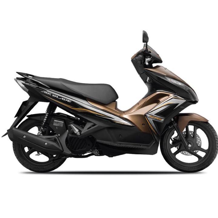 Tem dán xe máy Airblade 125 màu VÀNG đời 2013-2014