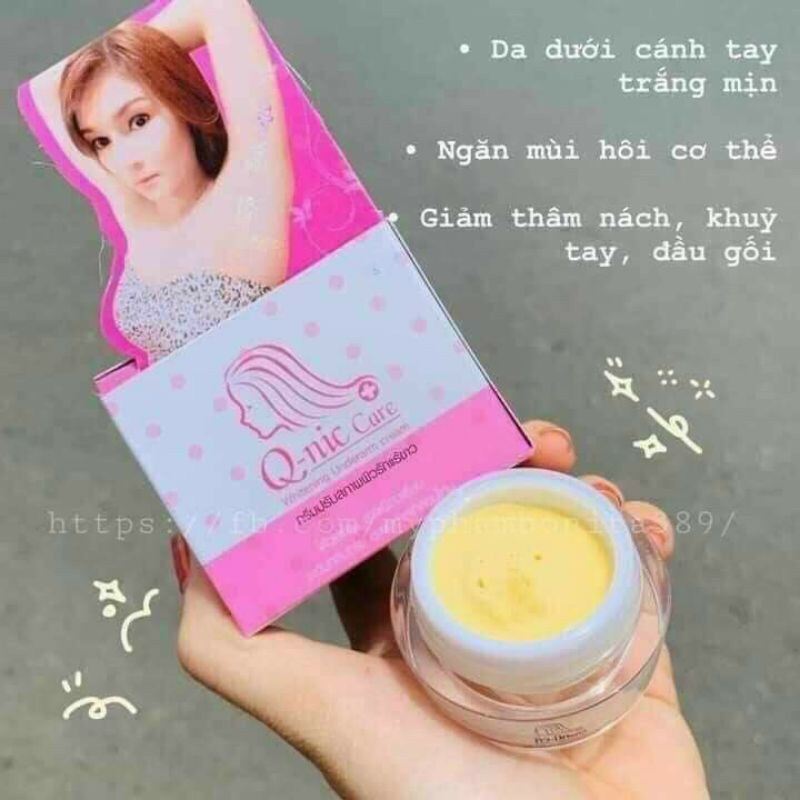 Kem thâm nách Q-Nic Care Thái Lan mẫu mới