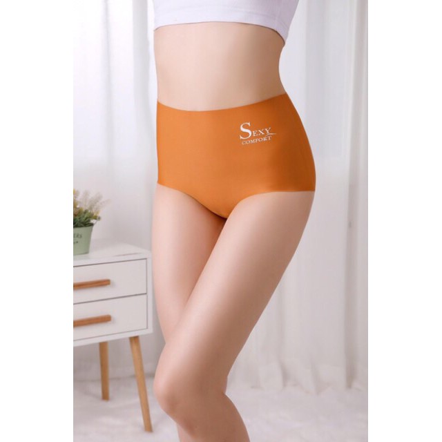 Quần lót nữ, quần su đúc lụa cạp cao gen bụng tàng hình ép cao cấp sexy ql14