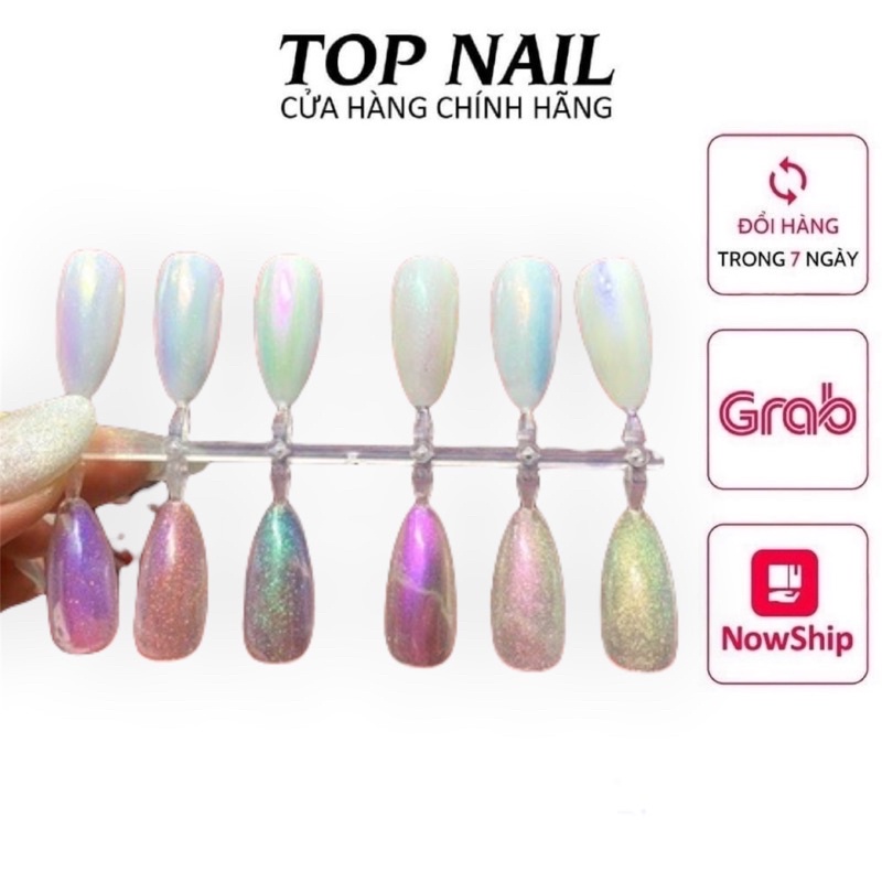 Nhũ,bột chà tráng gương N-gọc trai trang trí móng