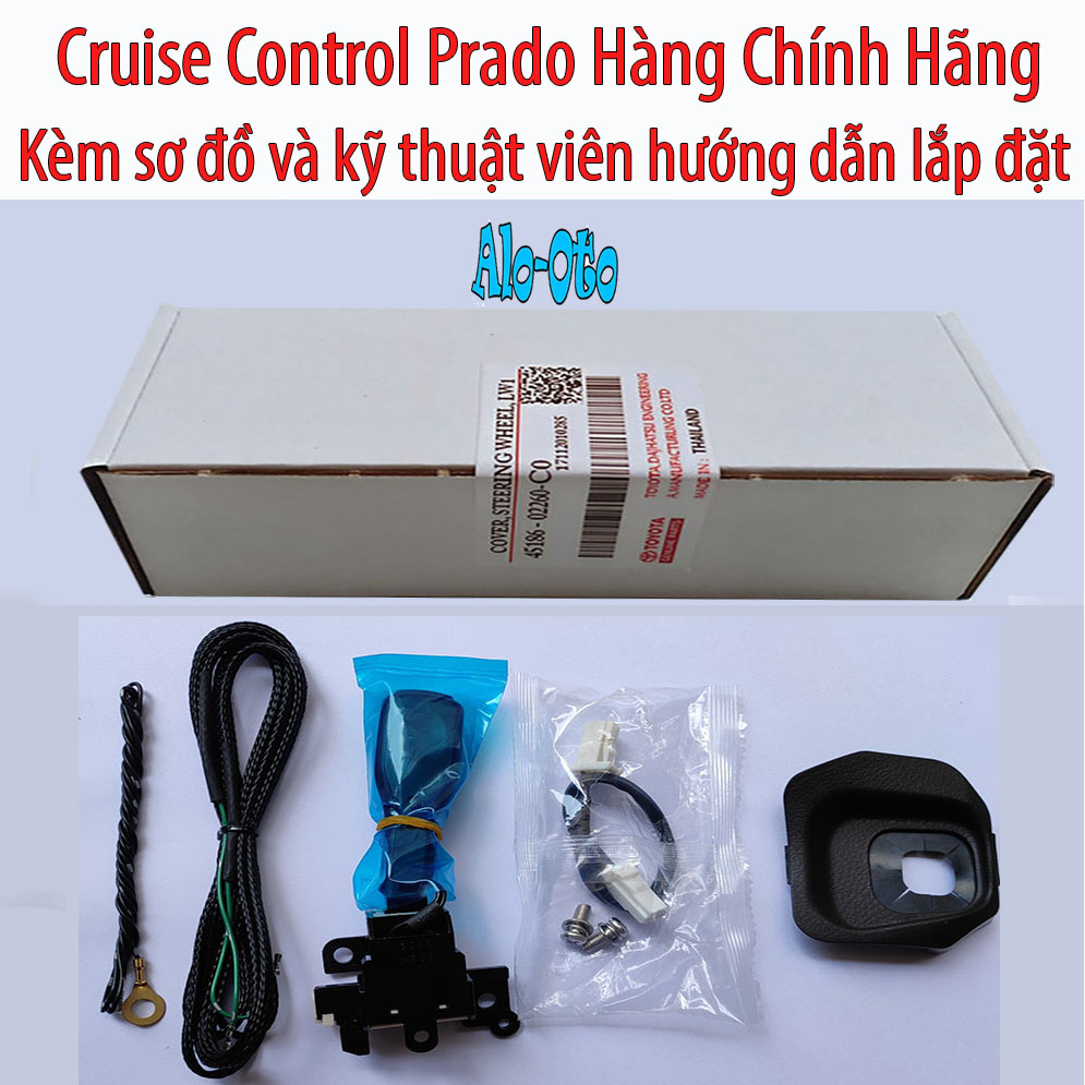 Cruise control Prado 2010-2022 Hệ thống kiểm soát hành trình ,Ga tự động theo xe Hàng chính hãng bảo hành 2 năm