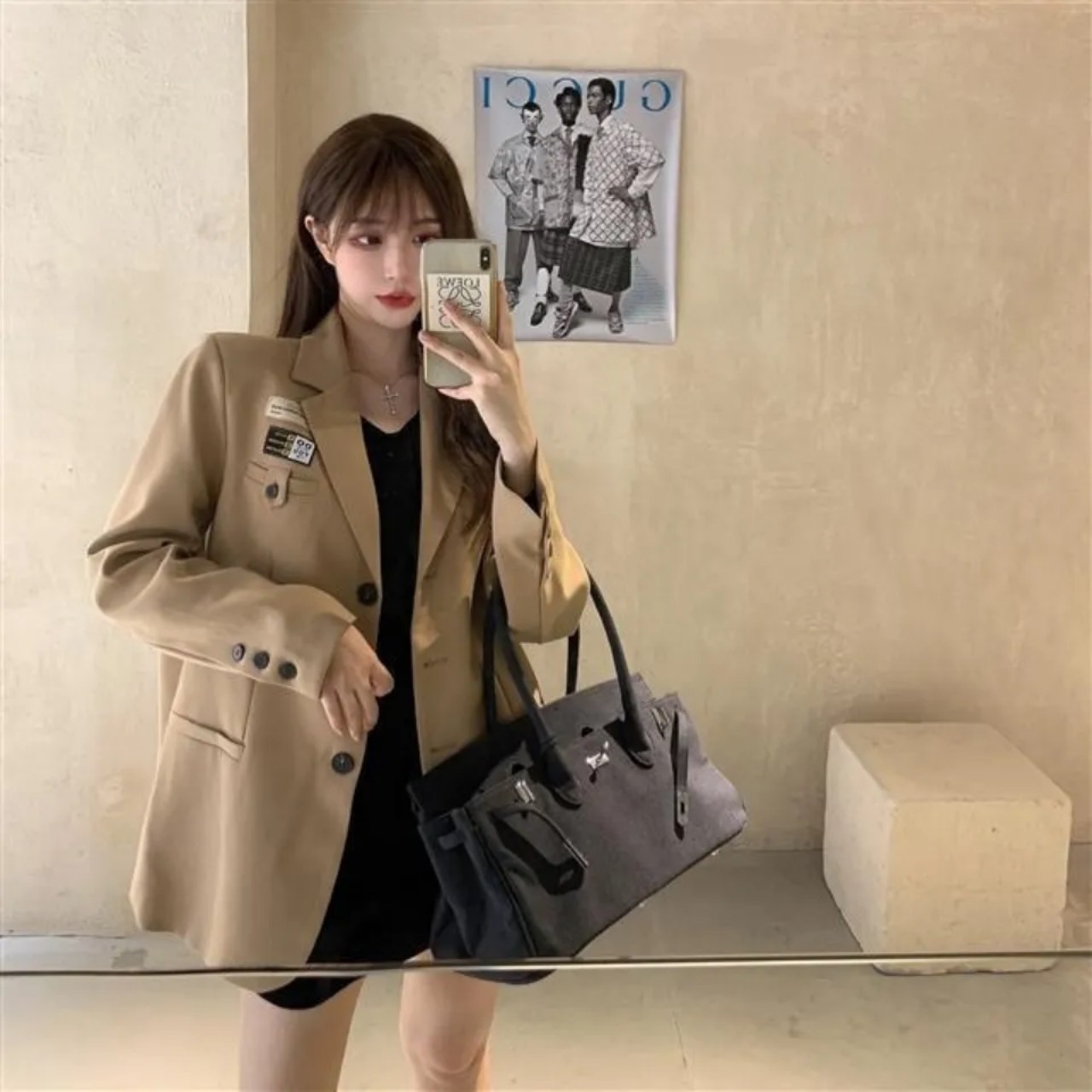 Áo Vet's Blazer Nữ Hàng Quảng Châu