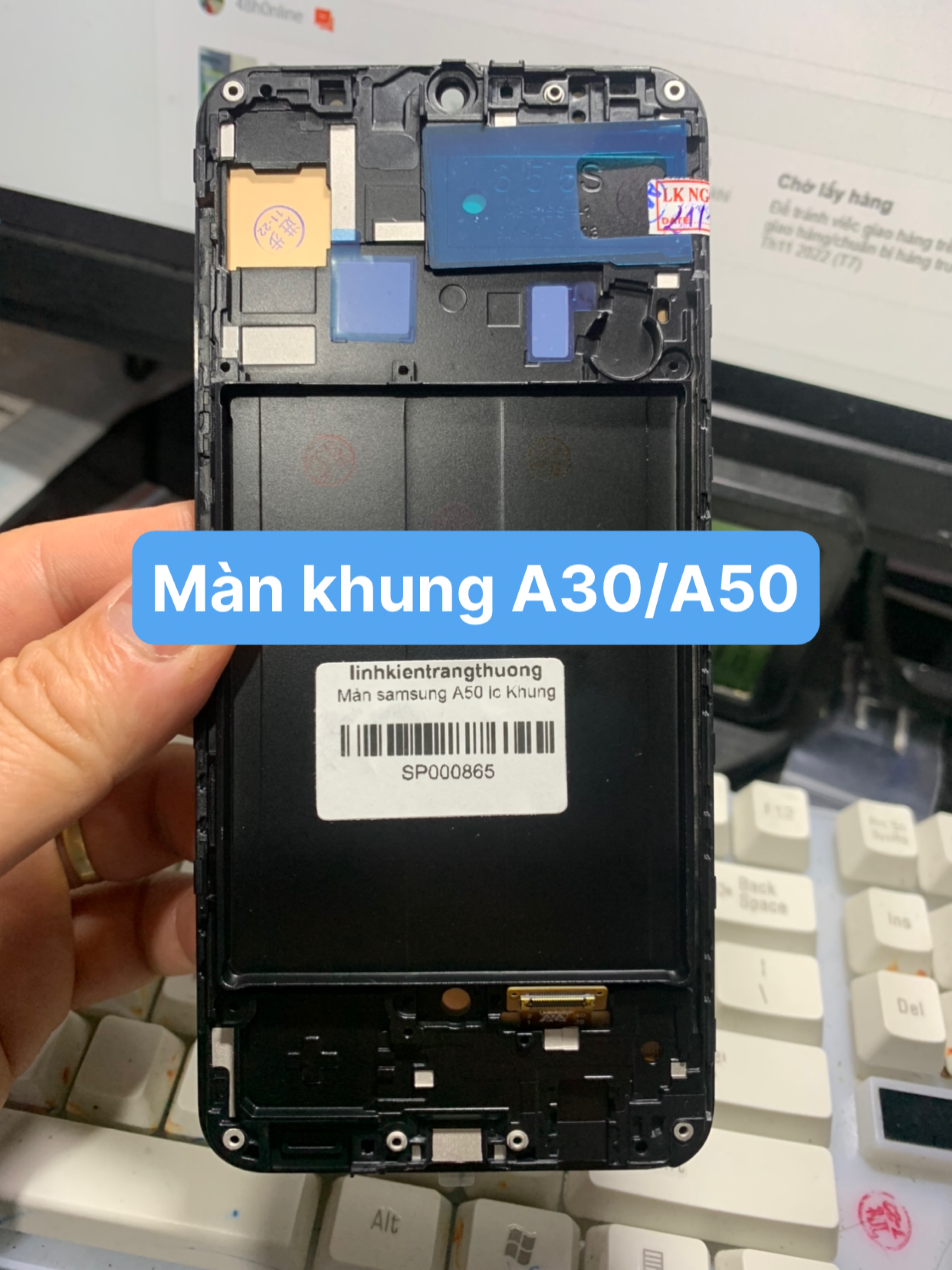 Màn hình 2ic khung samsung oled A30 / A50 / A50s