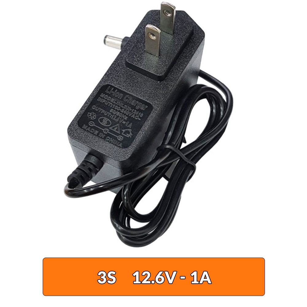 Cục sạc pin 18650 1s | 2s | 3s | 4s | 5s | 6s adapter sạc pin lithium có đèn báo