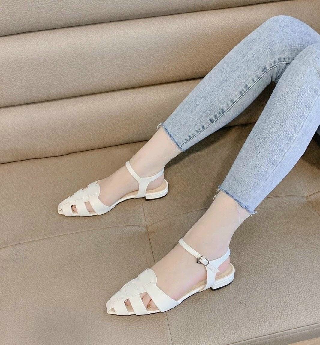 giày sandal đan kiểu mới 2021 fb