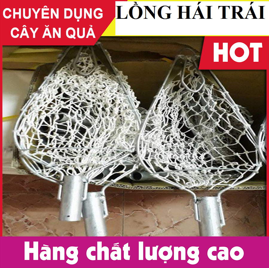 Lồng Hái Trái Trên Cao 2 dao cắt cuống - Bền rẻ đẹp tiện dụng