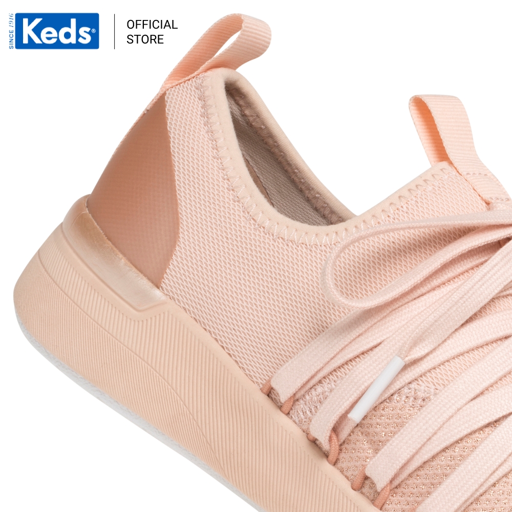 Giày Lười Slip On Keds Nữ - Studio Flash Mesh Rose Gold - KD060346