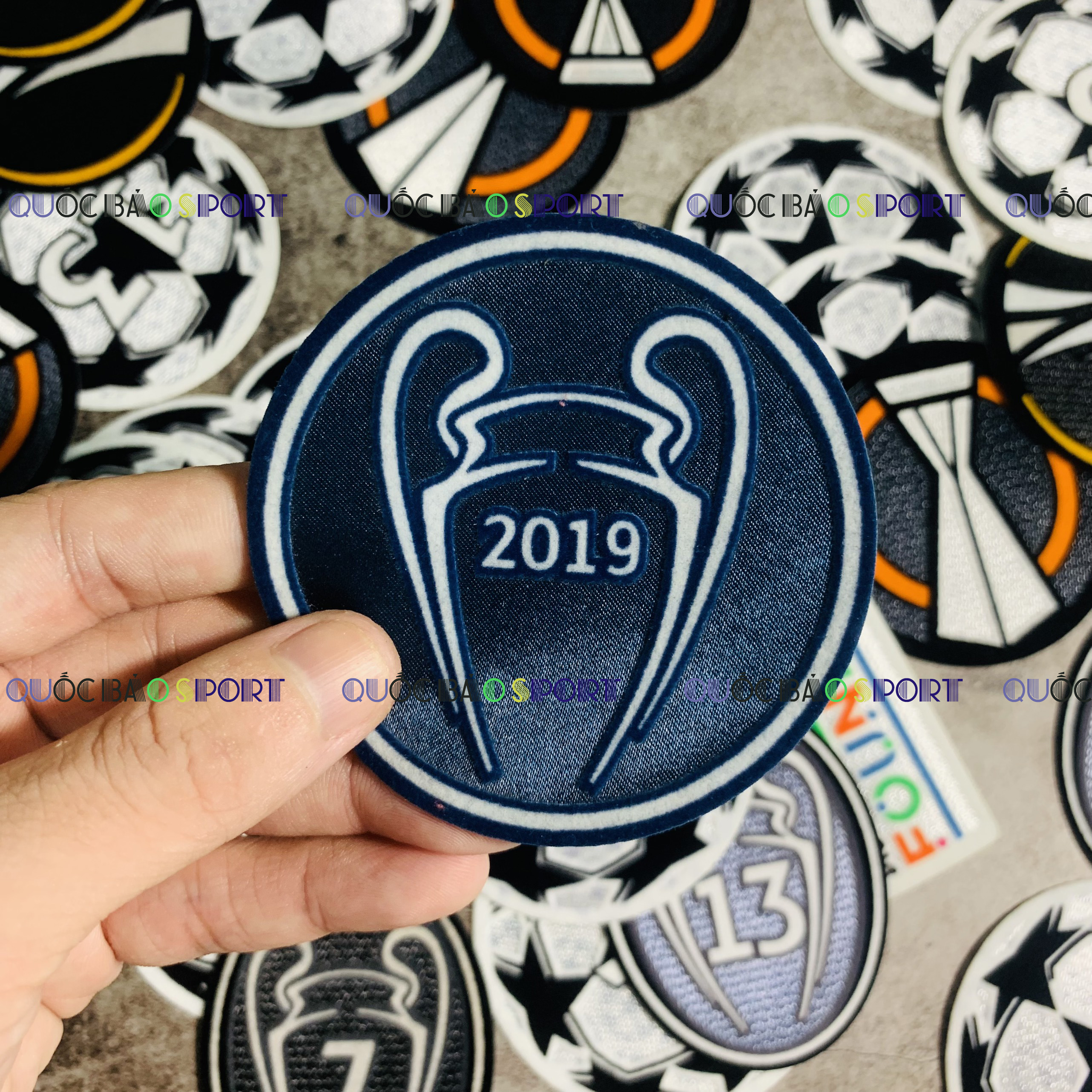 [Logo bóng đá] - Badge tay áo cao cấp