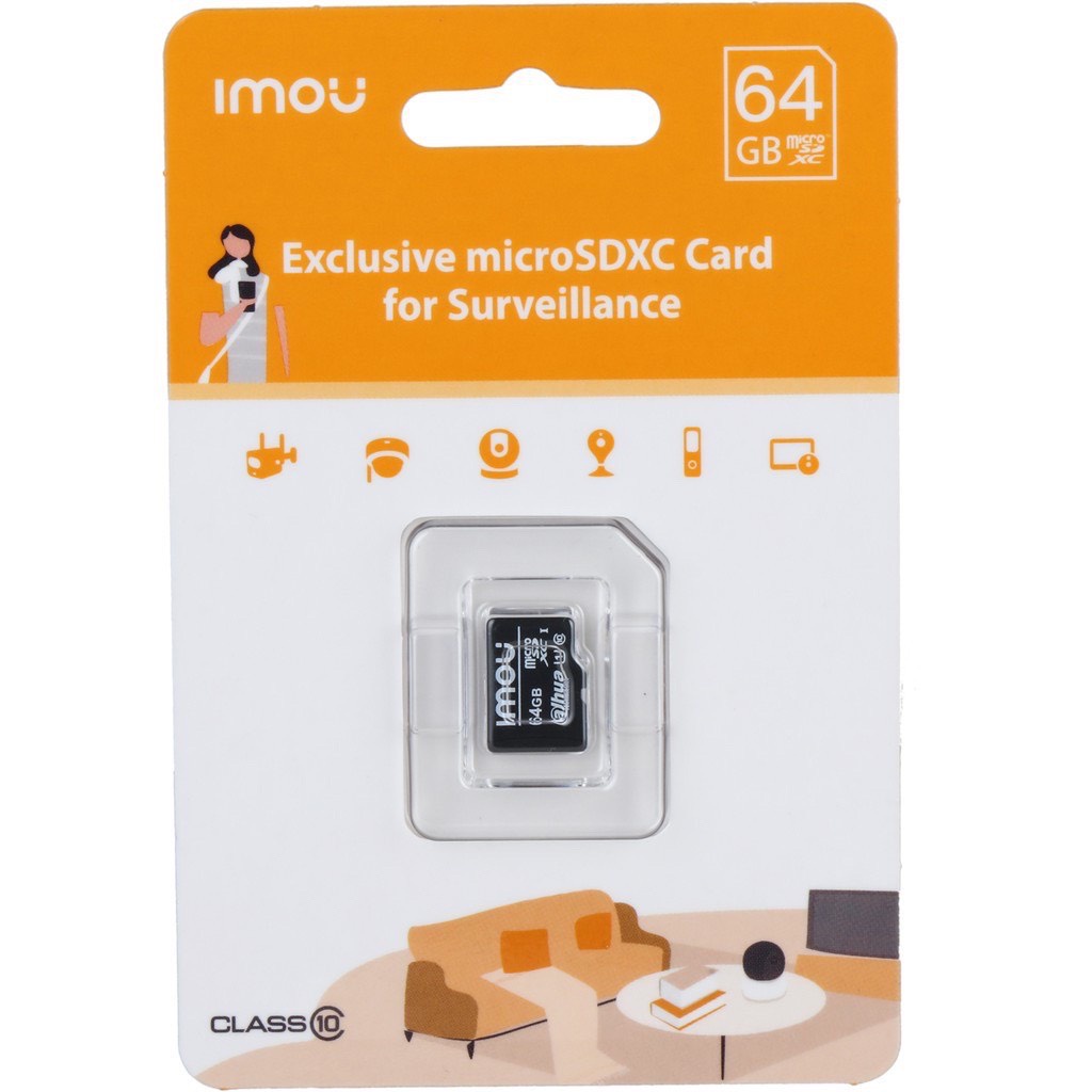 Thẻ Nhớ MicroSD Imou 32GB - 95Mb/S - Box Class10 chính hãng
