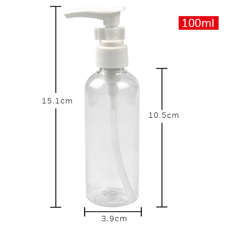 [HCM]Chai Lọ Nhựa PET Dạng (Vòi Nhấn) Chiết Mỹ Phẩm Dung Dịch Nước Rửa Tay Sữa Rửa Mặt Dầu Gội Sữa Tắm... (50ml / 100ml)