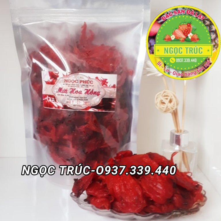 [HCM]MỨT HOA HỒNG 300G - ĐẶC SẢN ĐÀ LAT